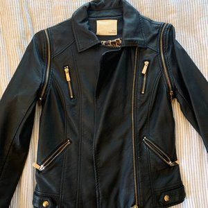 Excellent Condition! Women's Faux Leather Jacket - Size Small